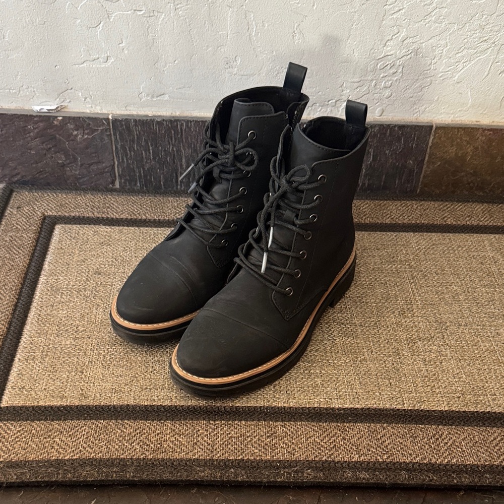Toms Alaya Combat Boots